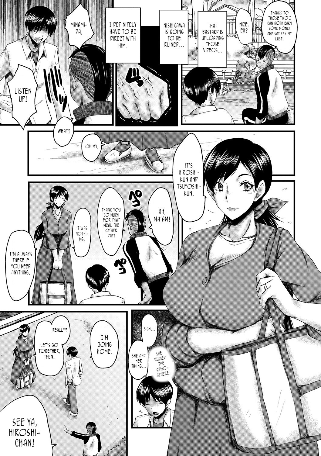 Hentai Manga Comic-My friend stole away both my childhood friend and my mother-Chapter 4-7